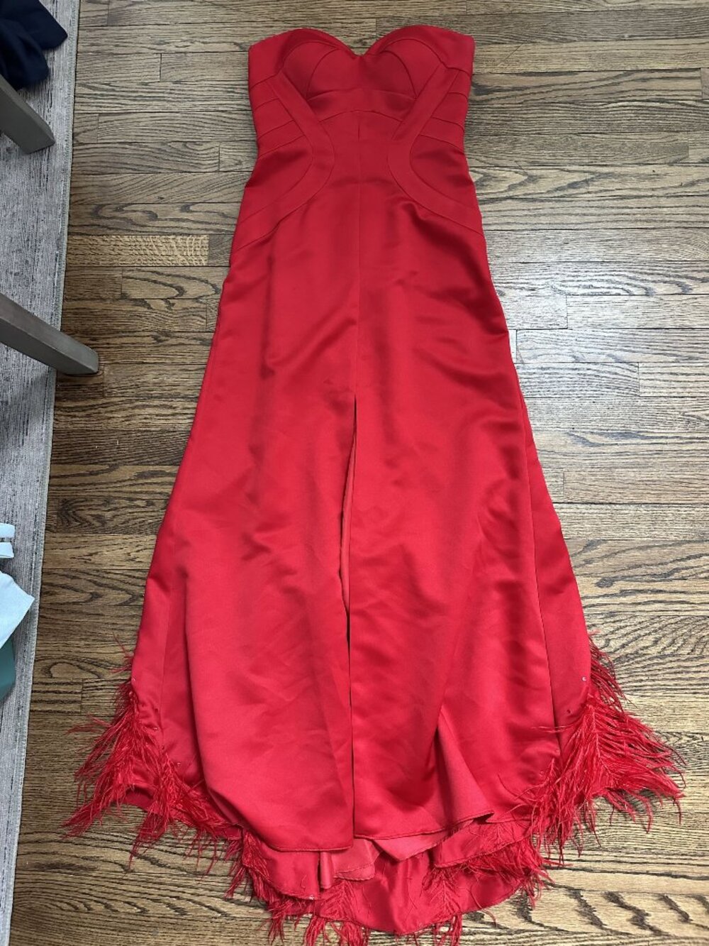 Jasz Couture Red Formal Dress Size 8